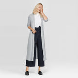 A New Day Any Casual Fit Long Sleeve Open Neck Ribbed Cardigan
