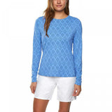 Hang Ten Women's Long Sleeve Sun Protection T-Shirt With Pocket