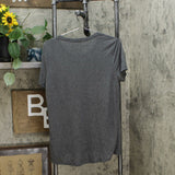 Modern Lux Women's Short Sleeve Only Good Vibes Graphic T-Shirt