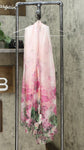 NWT Cejon Womens Ethereal Peony Flower-Print Oversized Wrap. P0171 One Size