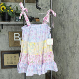 Private Label Women's Jeanne Tie-Strap Tiered Dress PDD-038
