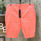 DG2 by Diane Gilman Women's Plus Size Classic Stretch Pull-On Bermuda Shorts