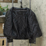Marc New York Mens Leather Moto Jacket Black Small