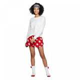 Wondershop Women's 4 Piece Santa Gift Pajama Set