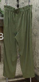 A New Day Women's High Rise Ankle Length Paperbag Pants