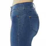 IMAN Women's Petite Global Chic Luxury Resort 360 Slim Crop Jeans