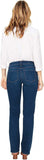 NYDJ Women's Marilyn Double Button Straight-Leg Jeans
