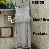 MPG Mondetta Performance Gear Women's Everyday Dress With Built In Bra