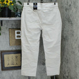 JM Collection Women's Curvy Fit Straight Leg Pants