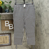 Lemon Way Women's Flawless Twill Pull On Cropped Pants