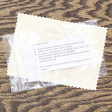Vera & Co. Cream Jewelry Polishing Cloth