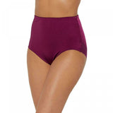 New Rhonda Shear Womens Smooth Pinup Brief With Lace Trim. 650181-1-NEW X-Large