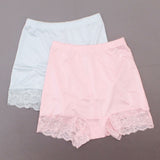 Rhonda Shear 2 Pack Smooth Pin Up Panties With Lace Trim Pink/ Mint Medium