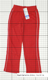 Charles River Girls' Olympian Track Pants Red Large