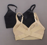 Rhonda Shear 2 Pack Mesh Back Detail Molded Cup Bras Nude/ Black Medium