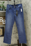 DG2 by Diane Gilman Women's Stretch Denim Bootcut Jeans