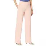 DG2 by Diane Gilman Women's Petite Wrinkle Resistant Stretch Crepe Pull On Trousers