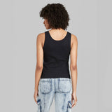 Wild Fable Women's Ribbed Cropped Tank Top