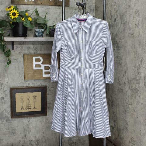 Eliza J Women's Stripe Cotton Shirt Dress – Biggybargains