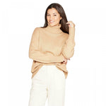 A New Day Women's Dolman Sleeve Turtleneck Tunic Sweater