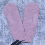 INC International Concepts Women's Lined Chevron Knit Mittens
