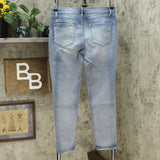 Laurie Felt Women's Silky Denim Ankle Skinny Zip Fly Jeans