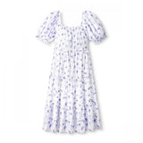 LoveShackFancy for TRGT Women's Gemma Puff Sleeve Maxi Dress