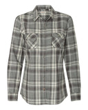 Weatherproof Vintage Women's Burnout Flannel Shirt