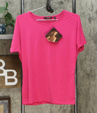 IMAN Women's City Chic 2 Pack of T-Shirts and Necklace