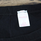Xhilaration Women's Cotton Capri Leggings Black L