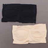 Rhonda Shear Plus Size 2 Pack Underwire Bandeau Bras Light Nude/ Black 3X