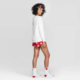 Wondershop Women's 4 Piece Santa Gift Pajama Set