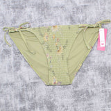 Xhilaration Women's Smocked String Hipster Bikini Bottom