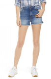 STS Blue Womens Aubrey 11 inch High Rise Waist Denim Shorts Blue 26
