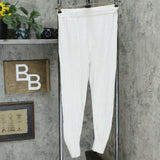 Stars Above Women's Sweater Knit Sleep Pants Oatmeal Small