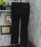 Style & Co Women's Curvy-Fit Bootcut Jeans Black 16 LONG