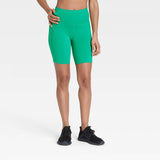 All In Motion Women's Brushed Sculpt Bike Shorts