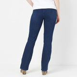 Belle by Kim Gravel Women's Plus Size Flexibelle Boot Cut Jeans