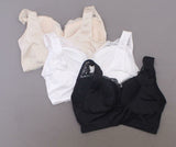 Rhonda Shear Women's Plus Size 3 Pack Pinup Bras With Removable Pads