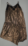 Xhilaration Women's Plus Size Metallic Asymmetrical Dress 1X