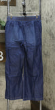 DG2 by Diane Gilman Women's Petite SoftCell Chambray Wide Leg Pants