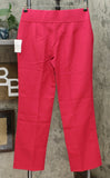 DG2 by Diane Gilman Women's Petite Wrinkle Resistant Gabardine Wide Leg Trousers