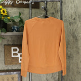 A New Day Women's Crewneck Lightweight French Terry Raglan Sweatshirt