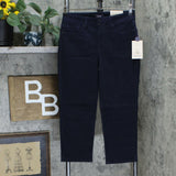 NWT NYDJ Womens Cool Embrace Skinny Crop Jeans With Side Slits . A377693 6