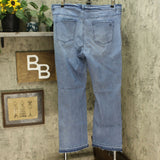 DG2 by Diane Gilman Side Embroidered Studded Boot Cut Jeans Plus 18W Midtone