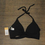 Kona Sol Women's Faux Wrap Halter Bikini Top AF595T