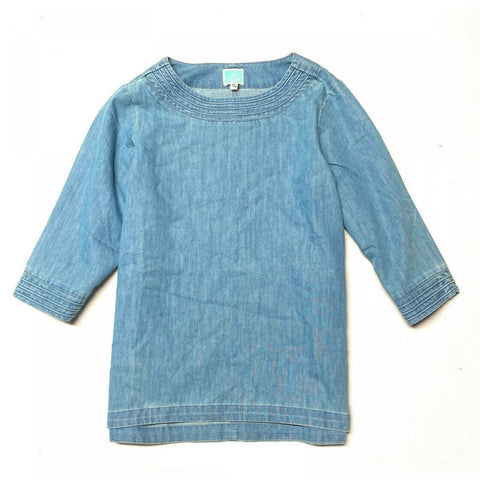 Martha Stewart Women's Everyday Denim Top