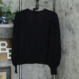 NWT Charter Club Women's Cashmere Balloon Sleeve Cardigan Sweater. 100099983MS L