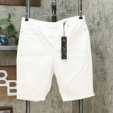 DG2 by Diane Gilman Women's Petite Virtual Stretch Pull On Bermuda Shorts