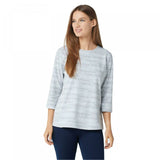 Denim & Co. Count Your Blessings Perfect Jersey 3/4 Sleeve T-Shirt